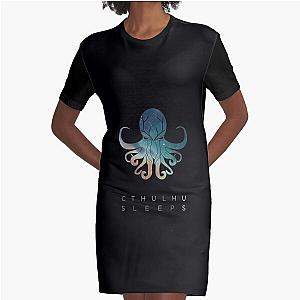 Deadmau5 Cthulhu Sleeps  999 Graphic T-Shirt Dress