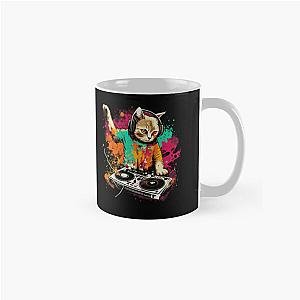 Cat DJ - Splash 90s - DJ Cat - Deadmau5 - Deadmouse Classic Mug