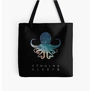 Deadmau5 Cthulhu Sleeps  999 All Over Print Tote Bag