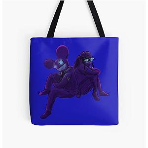 deadmau5 rezz Hypnocurrency art All Over Print Tote Bag