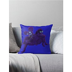 deadmau5 rezz Hypnocurrency art Throw Pillow