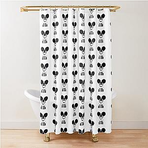 Deadmau5 Black Shower Curtain