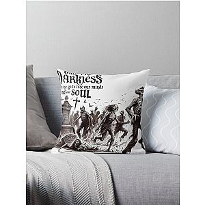 Dead Rising Zombies Throw Pillow