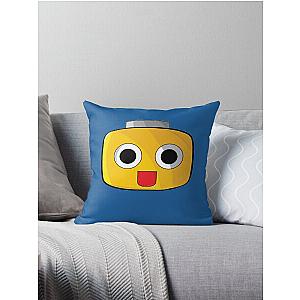 servbot - dead rising  megaman Throw Pillow