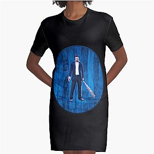 Dead Rising Fight  Graphic T-Shirt Dress