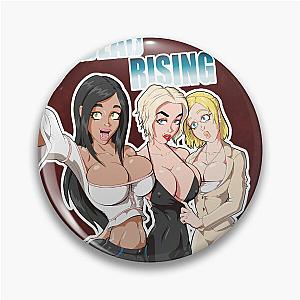 Dead Dead Rising R-ising Frank Photo-Reporter - Isabella, Cheryl and Jessi (Sticker) Pin