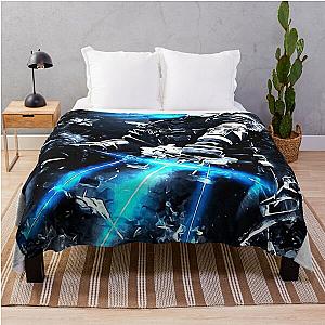 Dead Space White Noise Isaac Throw Blanket