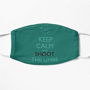 Keep Calm and shoot the limbs - DEAD SPACE MEME Flat Mask
