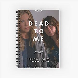 Dead To Me Alternative Poster Spiral Notebook