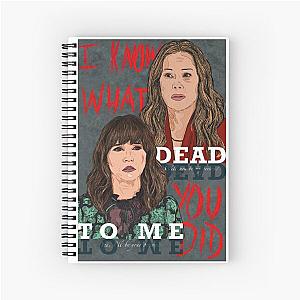 Dead to Me Alt Poster Spiral Notebook