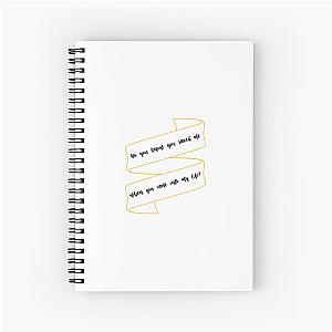 Dean Lewis The Hardest Love Spiral Notebook