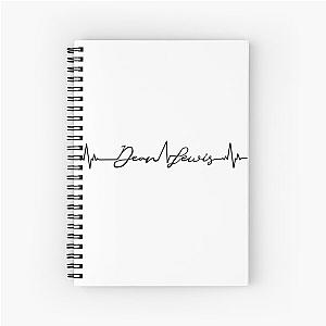 dean lewis heartbeat art Spiral Notebook