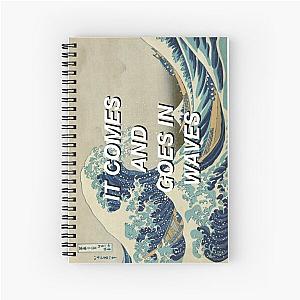 Dean Lewis  The Great Wave off Kanagawa Spiral Notebook