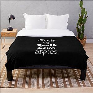 Death Note Blanket - Gods Of Death Love Apples Throw Blanket RB1908