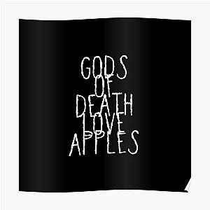 Death Note Posters - Gods of Death love apples Poster RB1908