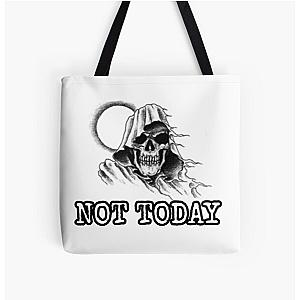 Death Note Bags - Not today Death tired All Over Print Tote Bag RB1908