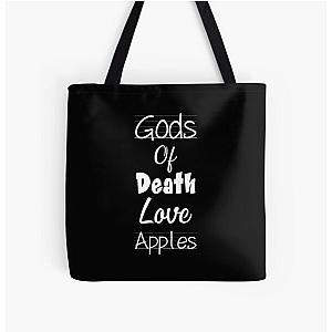 Death Note Bags - Gods Of Death Love Apples All Over Print Tote Bag RB1908