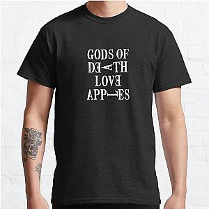 Death Note T-Shirts - Gods Of Death Love Apples Classic T-Shirt RB1908