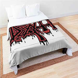 DEATH LOGO 1 Comforter