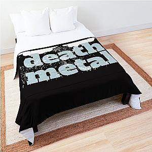 Death Metal Rainbow For Heavy Metal Band And Rock Metal Band As A Death Metal Band Comforter