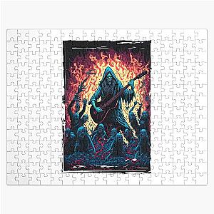 Poster of the death band Jigsaw Puzzle