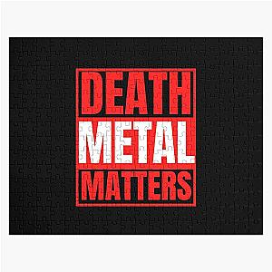 Death Metal Matters For Heavy Metal Band And Rock Metal Band As A Death Metal Band Jigsaw Puzzle