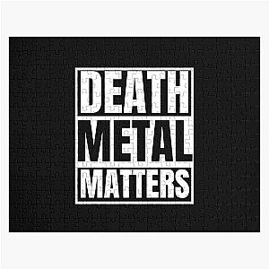 Death Metal Matters For Heavy Metal Band And Rock Metal Band As A Death Metal Band Jigsaw Puzzle