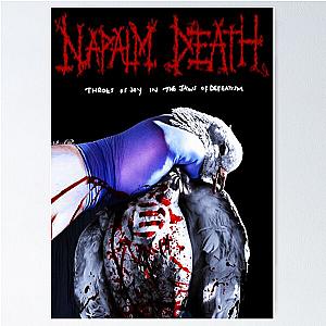 new best napalm deathnew logo Poster