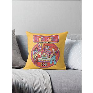 Death Metal Sing-Along Throw Pillow