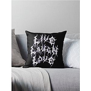 Live Laugh Love Death Metal Throw Pillow