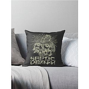 Septic Death 1981 Throw Pillow