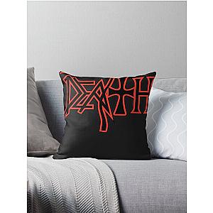 Death Band Death Band Death Band Death Band Death Band Death Band Throw Pillow