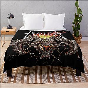 Death Metal Balrog Throw Blanket