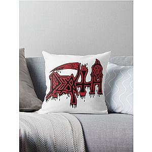 Death - Logo Throw Pillow