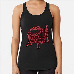 DEATH LOGO Racerback Tank Top