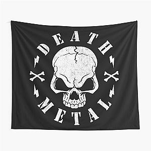 DEATH METAL - SKULL Tapestry