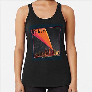 Death - For The Whole World To See Album Cover Racerback Tank Top