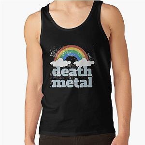 Death Metal Rainbow For Heavy Metal Band And Rock Metal Band As A Death Metal Band Tank Top