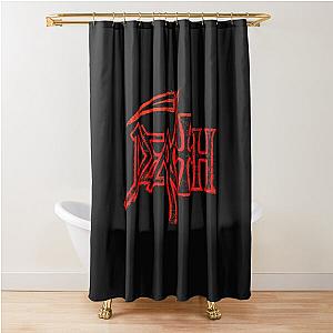 Death Band Merch Shower Curtain