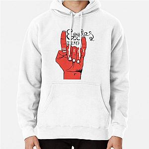 metal hand of eagles death Pullover Hoodie