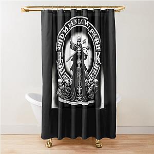 Death Metal Band Shower Curtain