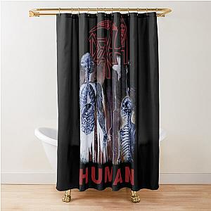 death human Shower Curtain