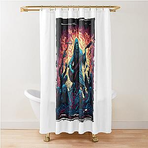 Poster of the death band Shower Curtain