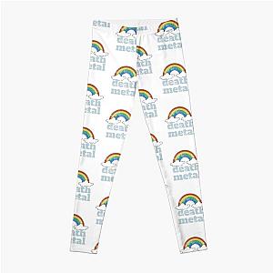 Death Metal Rainbow For Heavy Metal Band And Rock Metal Band As A Death Metal Band Leggings