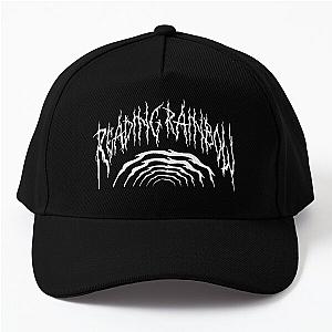 Death Metal Rainbow Parody Design (White) Baseball Cap