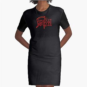 Death Band Merch Graphic T-Shirt Dress