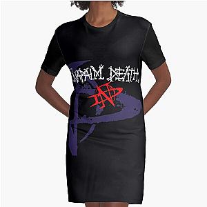 Death Corpse Graphic T-Shirt Dress