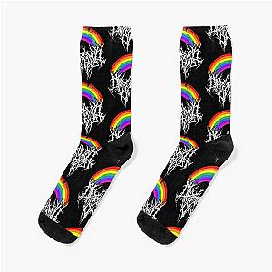 Death Metal Reignbow Socks