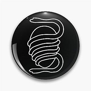 Death Grips Snake Egg Logo Minimalistic Pin