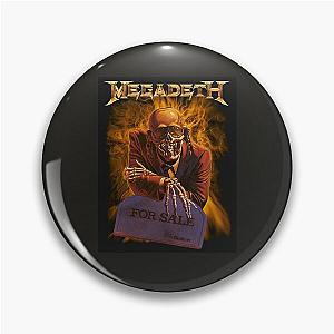 Mega Death For Sale Best logo Pin